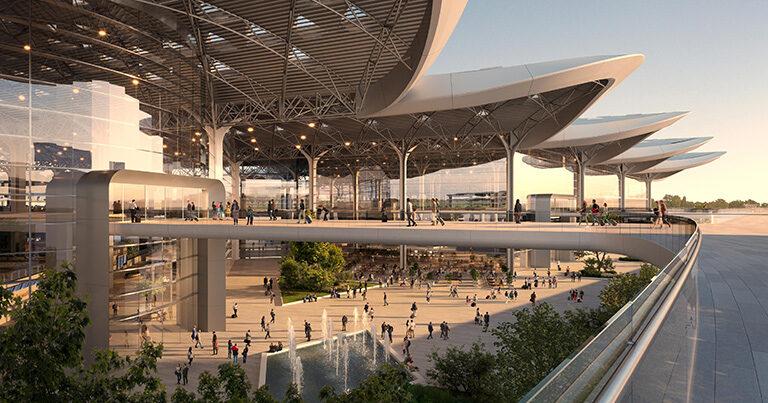 Poland’s new CPK Airport unveils concept design centred on the passenger: “An accessible, calm and legible building”